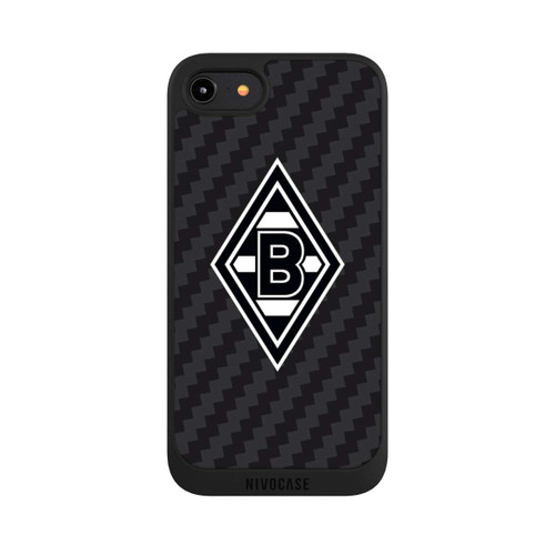 Apple iPhone 8 NIVOpure Borussia Raute Carbon
