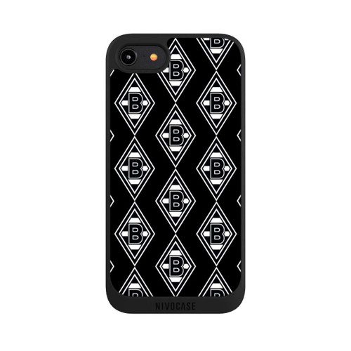 Apple iPhone 8 NIVOpure Schwarze Rauten