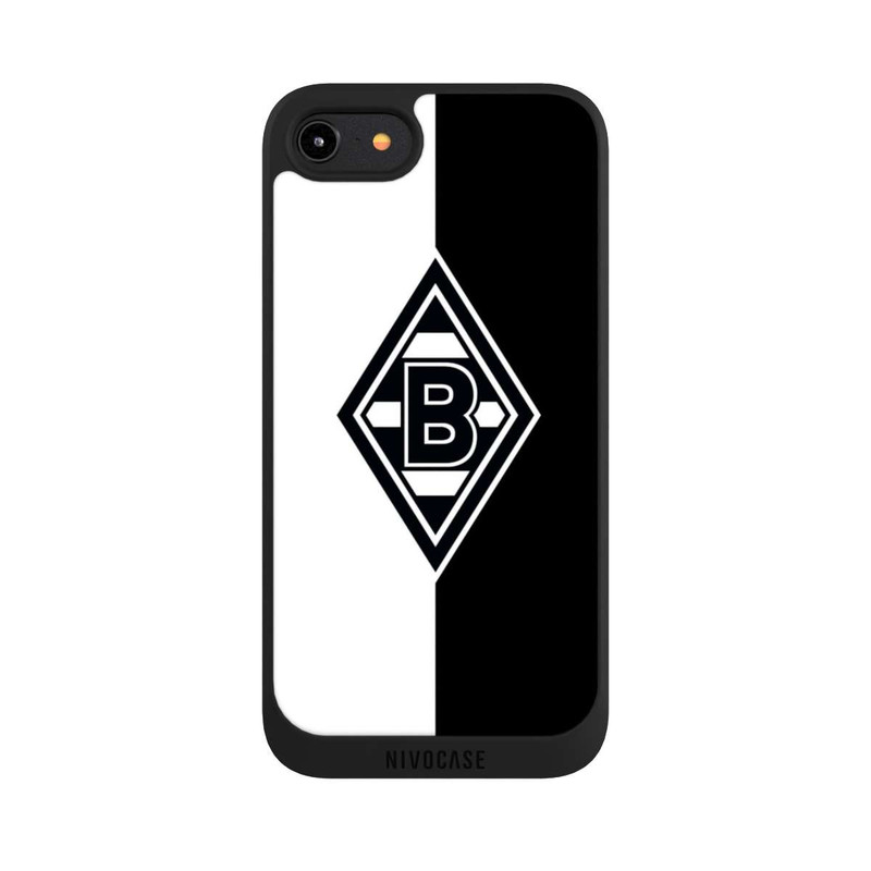 iPhone 8 NIVOpure Borussia Raute Schwarz-Weiss