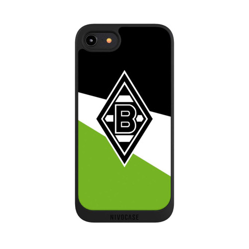 Apple iPhone 8 NIVOpure Borussia Schwarz-Weiss-Grün