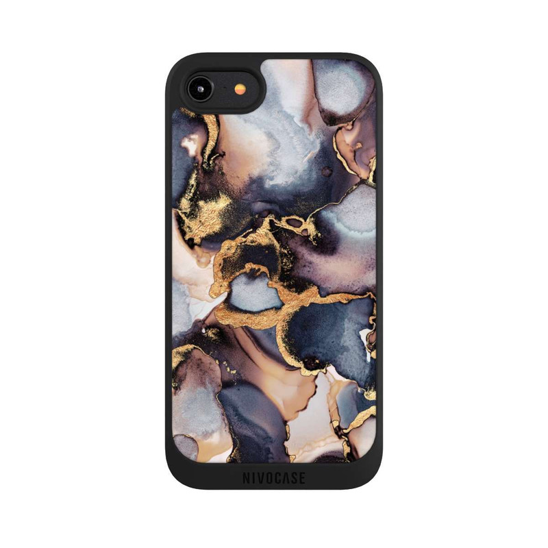 iPhone 8 NIVOpure Impression Dreamy Ink Gris Or