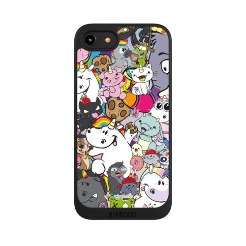 Apple iPhone 8 NIVOpure Freundschaft Wimmelbild