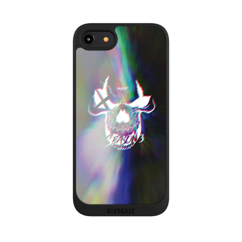 iPhone 8 NIVOpure Schädel Reflektion