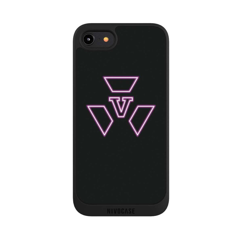 iPhone 8 NIVOpure iBlali Logo Neon Pink