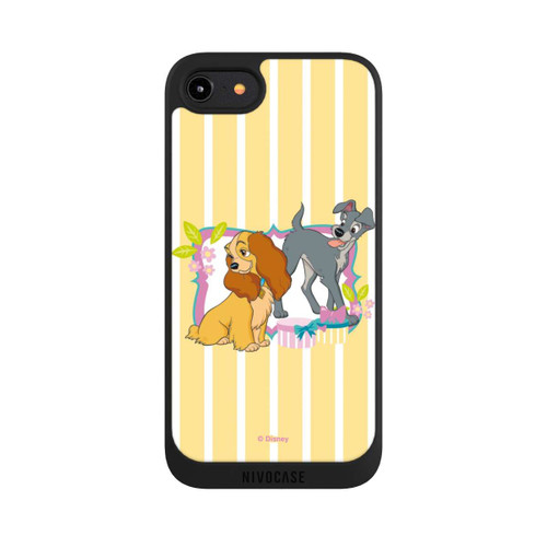 Apple iPhone 8 NIVOpure Lady And The Tramp Frame yellow