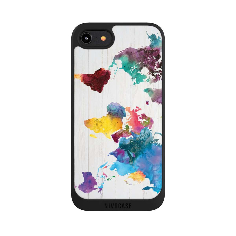 iPhone 8 NIVOpure World Coloured 1
