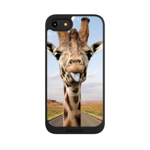 Apple iPhone 8 NIVOpure Giraffe auf der Straße
