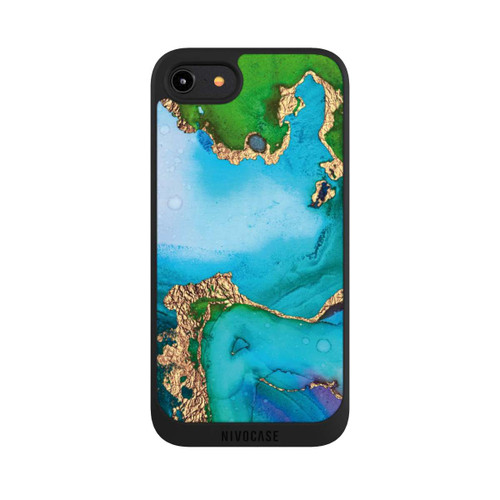 Apple iPhone 8 NIVOpure Farbenfroher Marmor