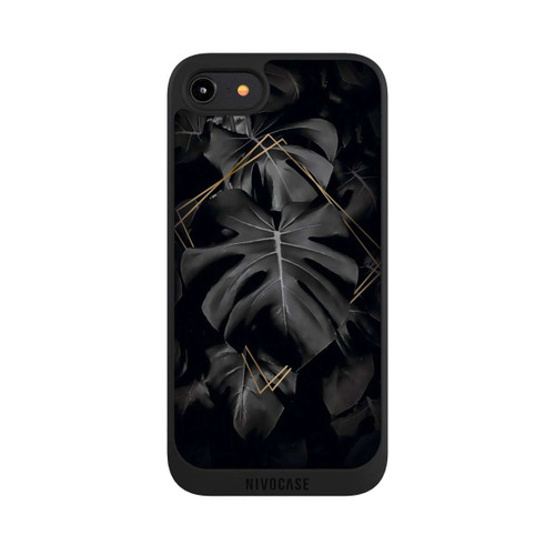 Apple iPhone 8 NIVOpure Black Leaves
