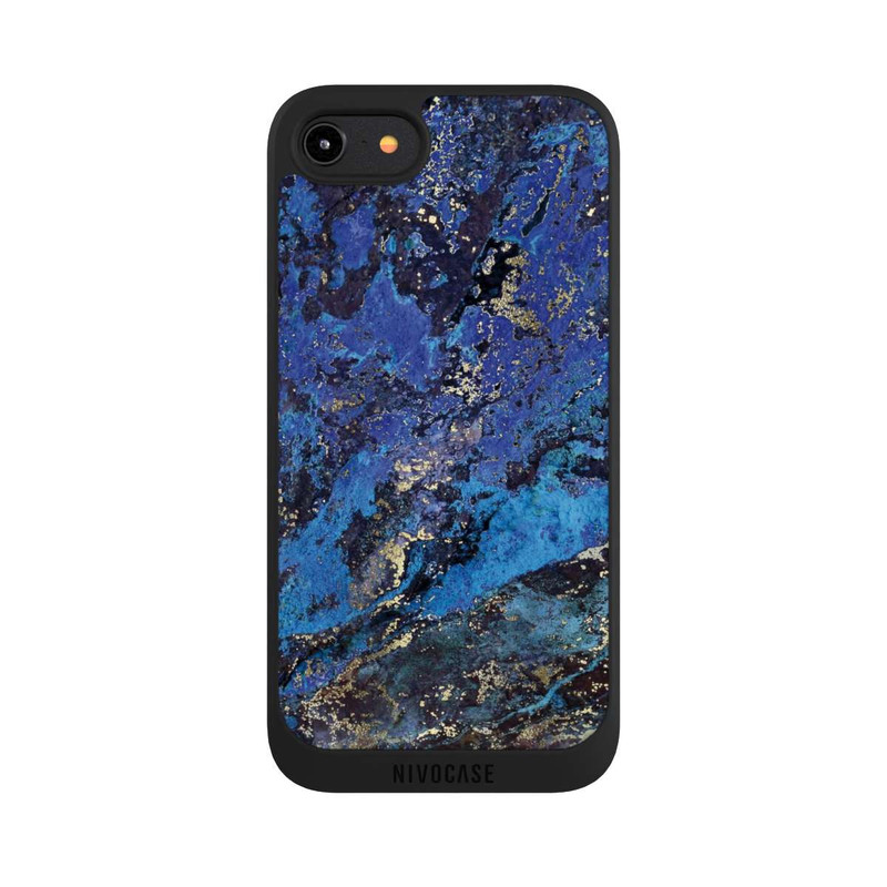 iPhone 8 NIVOpure Lapislazuli blau und gold