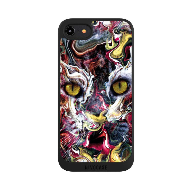 iPhone 8 NIVOpure Cat Abstract