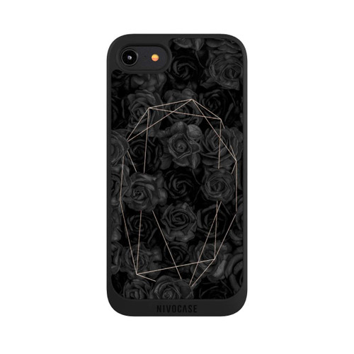 Apple iPhone 8 NIVOpure Schwarze Rosen