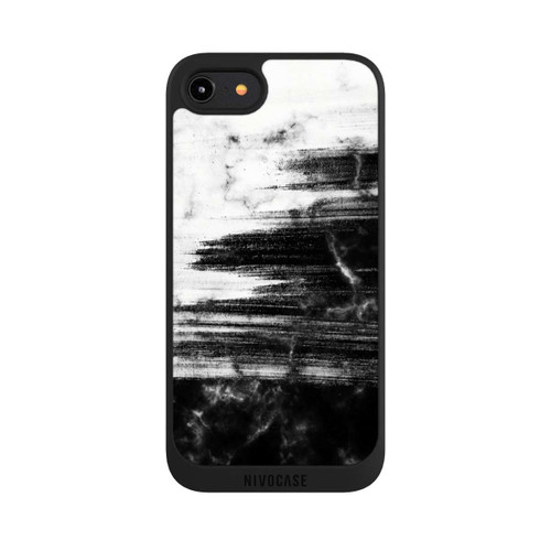 Apple iPhone 8 NIVOpure Pierre monochrome brossée
