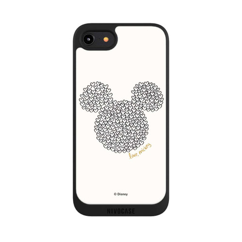 Apple iPhone 8 NIVOpure Mickey Black and White