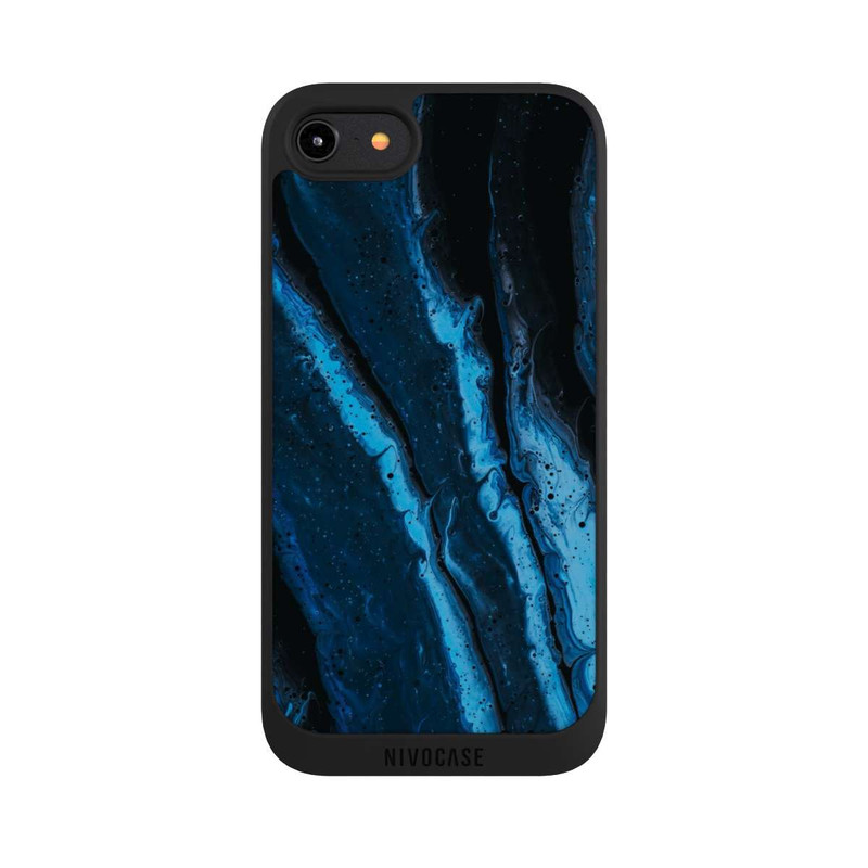 iPhone 8 NIVOpure Blue oil texture