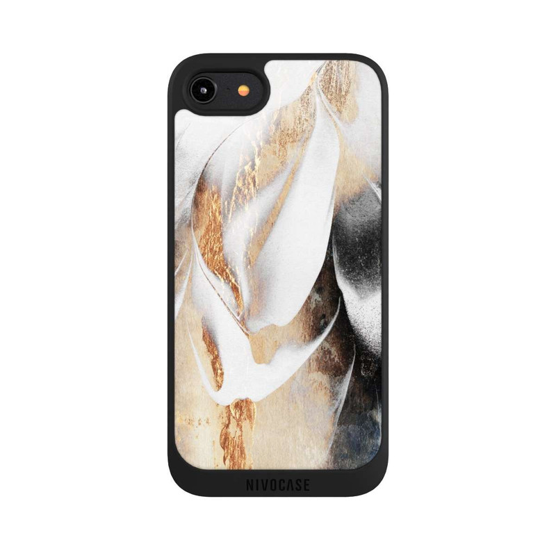 iPhone 8 NIVOpure Apaisez votre âme Gold Print
