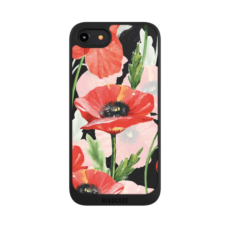 iPhone 8 NIVOpure Üppige Mohnblüten Wiese