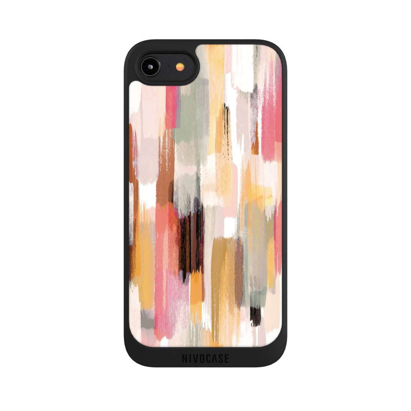 iPhone 8 NIVOpure Abstract Brushstrokes Autumn Shades
