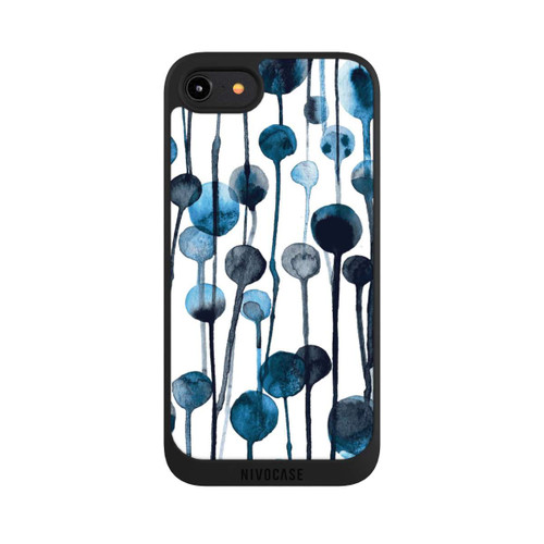 Apple iPhone 8 NIVOpure Dripping Dots Blue