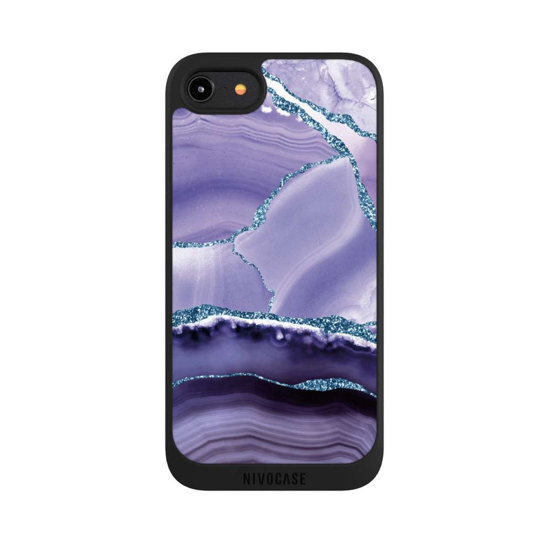 iPhone 8 NIVOpure Marbre Lilas