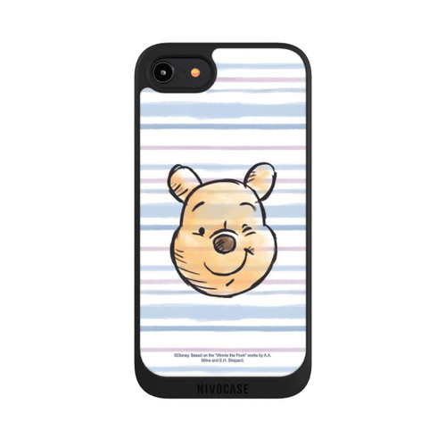 Apple iPhone 8 NIVOpure Winnie the Pooh on Stripes 