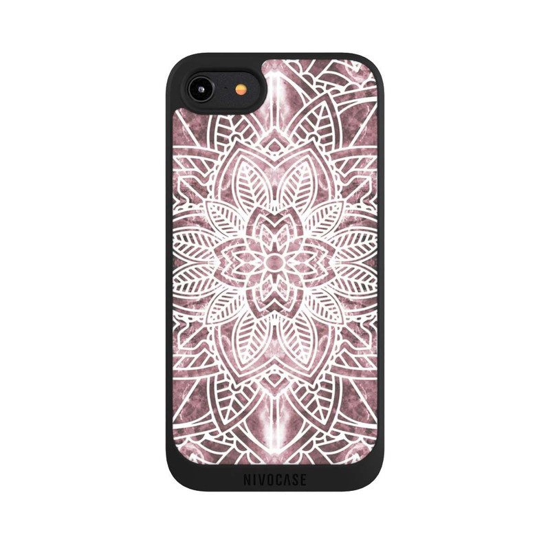 iPhone 8 NIVOpure Blush marble mandala