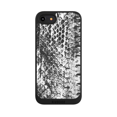 Apple iPhone 8 NIVOpure Schlangenmuster in Holzkohle