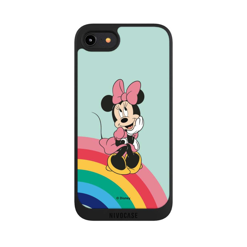 iPhone 8 NIVOpure Minnie Regenbogen Portrait