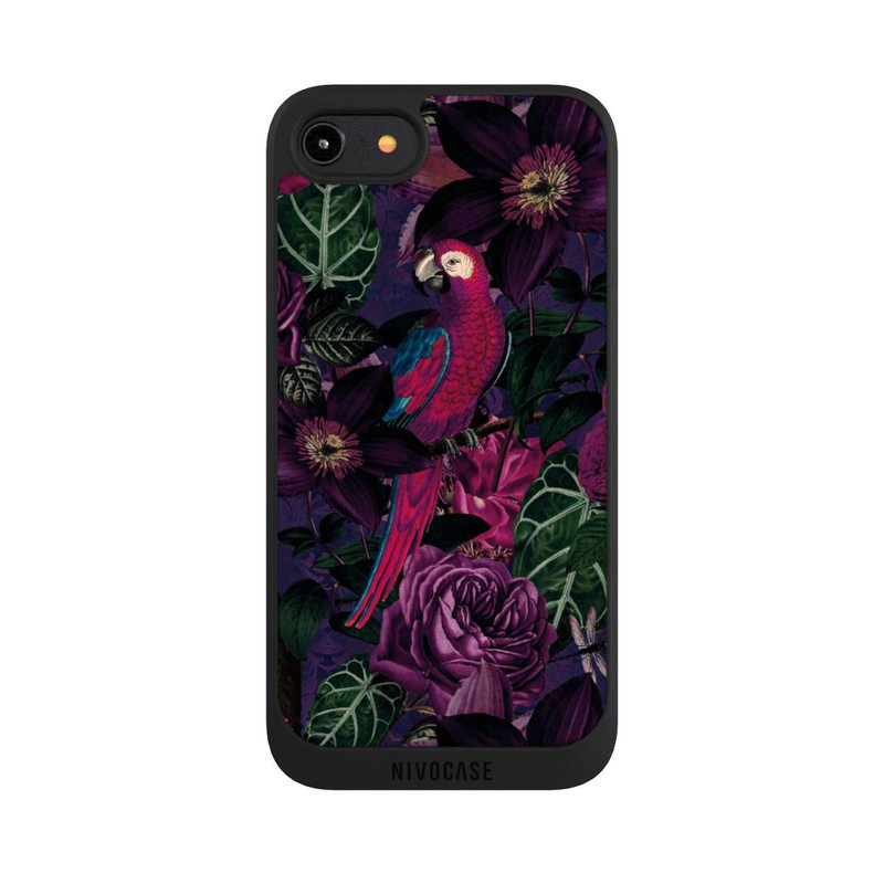 iPhone 8 NIVOpure Oiseau de la jungle sombre