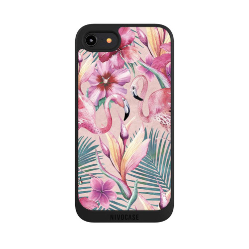 Apple iPhone 8 NIVOpure Flamingo Dreams