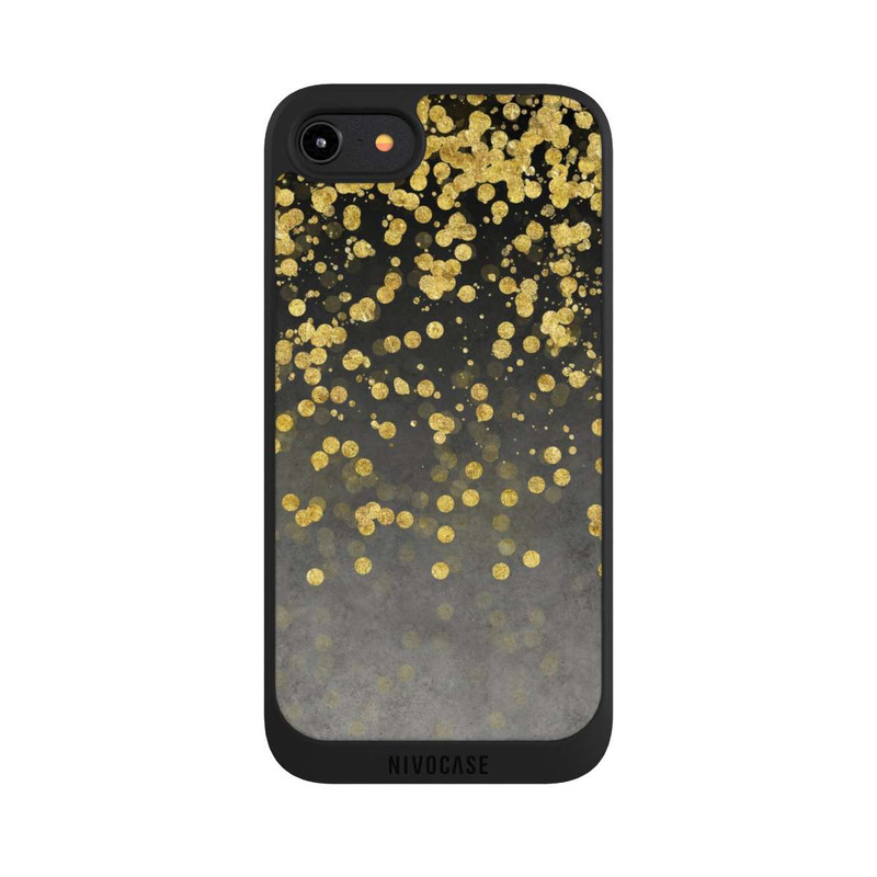 iPhone 8 NIVOpure glänzender Goldregen