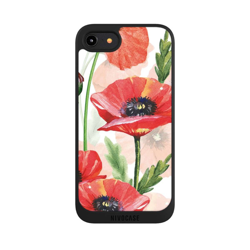 iPhone 8 NIVOpure Watercolor Poppies