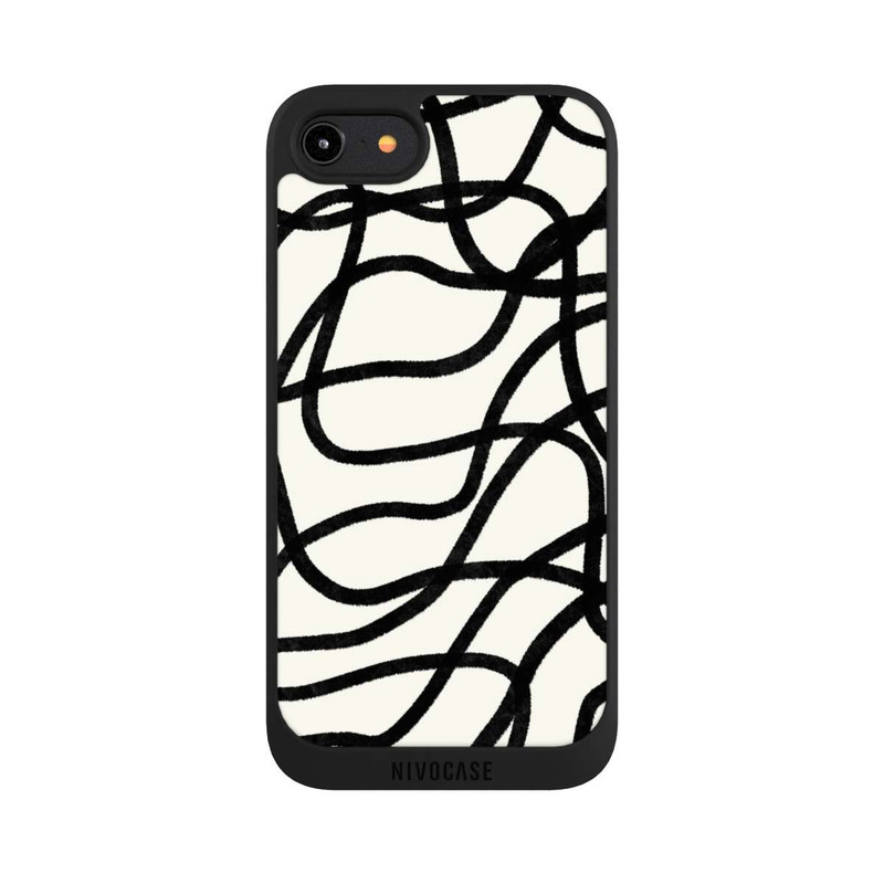 iPhone 8 NIVOpure Black Lines