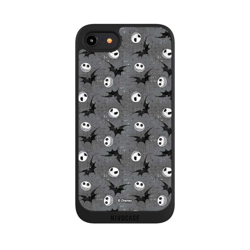 iPhone 8 NIVOpure Jack Grey Pattern Tim Burtons Nightmare before Christmas