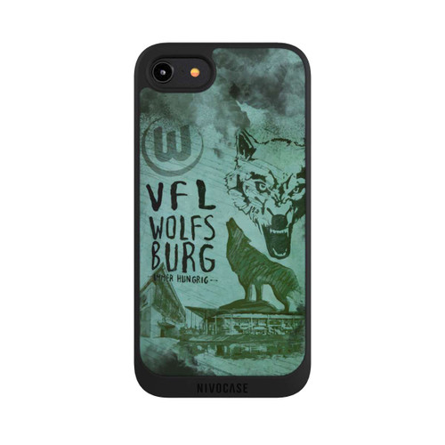 Apple iPhone 8 NIVOpure Heulender Wolf
