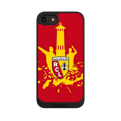 Apple iPhone 8 NIVOpure Tour RCL jaune sur rouge