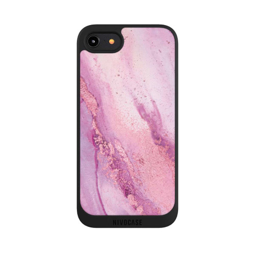 Apple iPhone 8 NIVOpure Encre murale en marbre violet