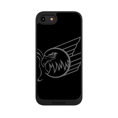 Apple iPhone 8 NIVOpure Logo Schwarz