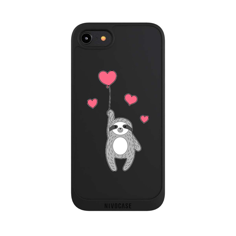 iPhone 8 NIVOpure Love Sloth Transparent
