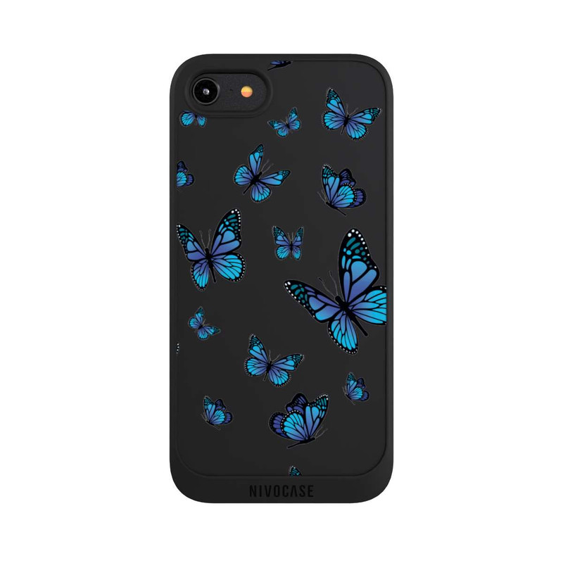 iPhone 8 NIVOpure Schmetterlingmuster Transparent
