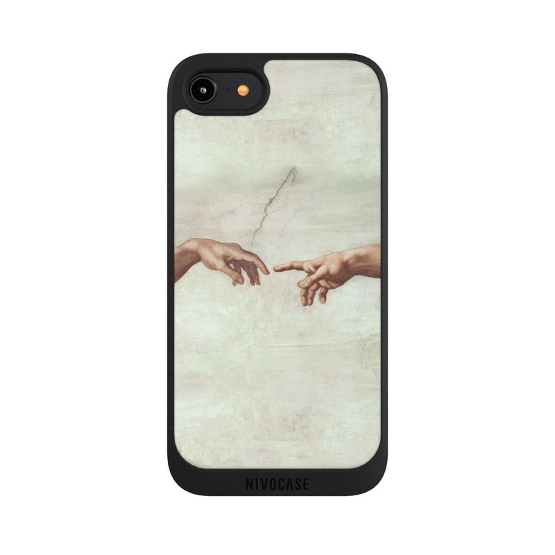 iPhone 8 NIVOpure Die Hände von Gott und Adam von Michelangelo Buonarroti
