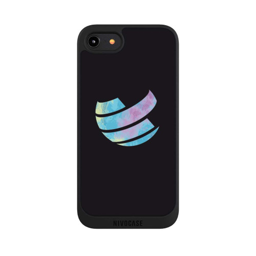 Apple iPhone 8 NIVOpure Icon Farbig Schwarz