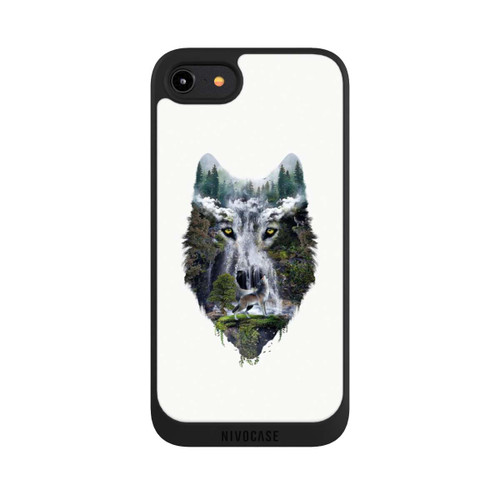 Apple iPhone 8 NIVOpure Wolf im Wald