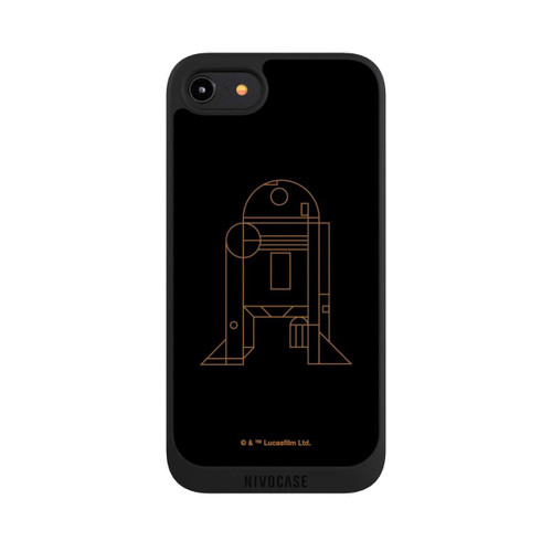 Apple iPhone 8 NIVOpure R2D2 Dessin au trait