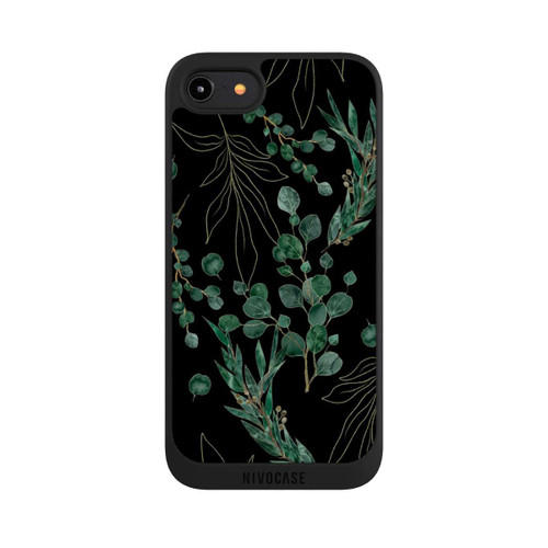 Apple iPhone 8 NIVOpure Eucalyptus Leaves black