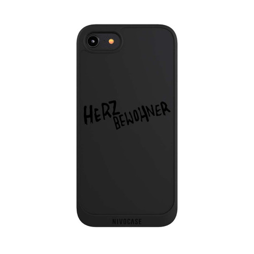 Apple iPhone 8 NIVOpure Herzbewohner Weiß Transparent