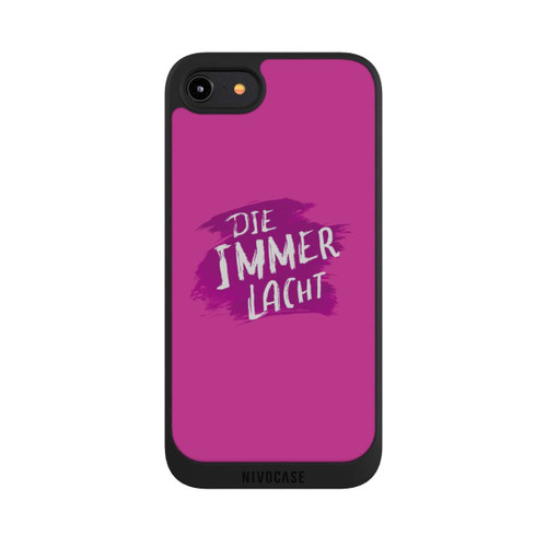 Apple iPhone 8 NIVOpure Die Immer Lacht Pink