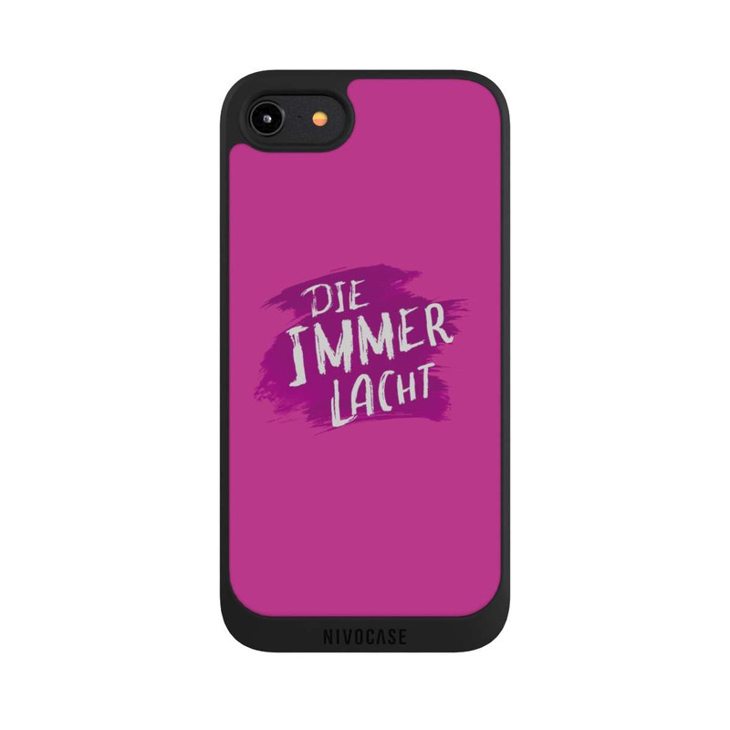 iPhone 8 NIVOpure Die Immer Lacht Pink