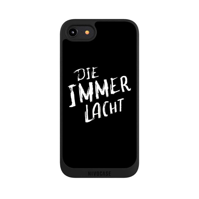 iPhone 8 NIVOpure Die Immer Lacht Schwarz