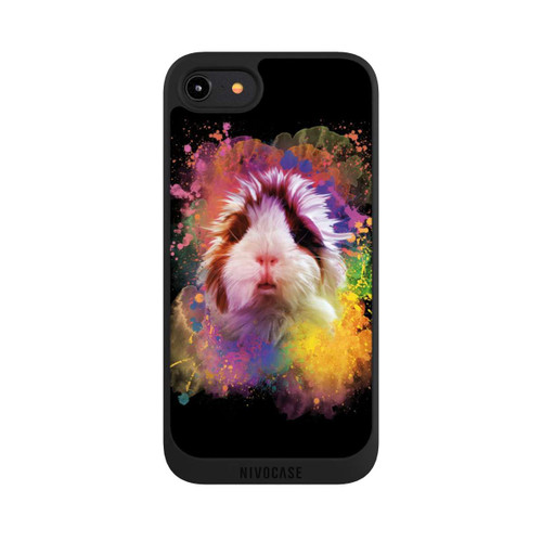 Apple iPhone 8 NIVOpure Meerschweinchen Colorful Sprayart 